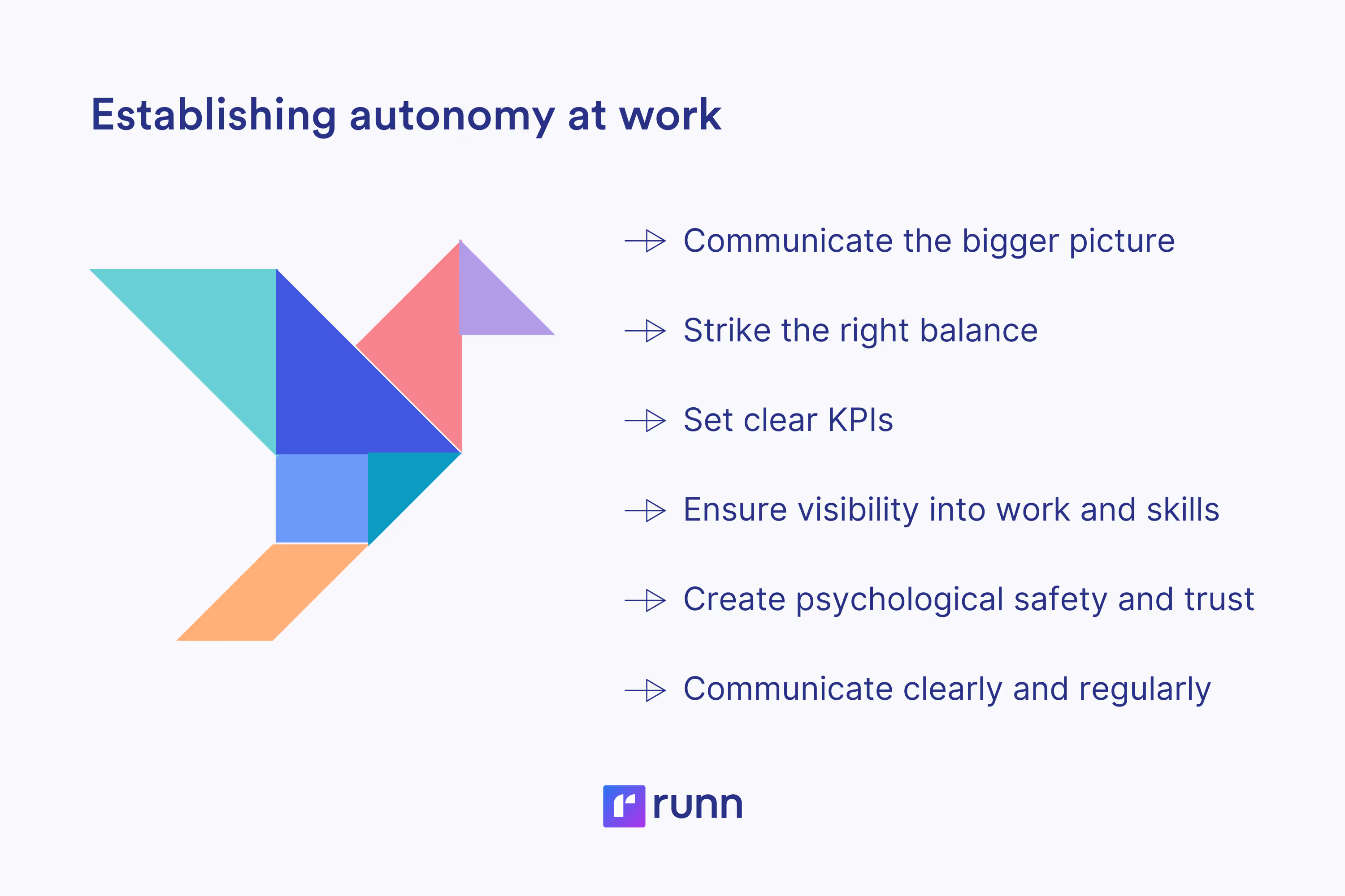 establishing autonomy at work